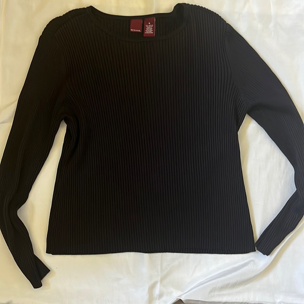 Long Sleeve Black Sweater